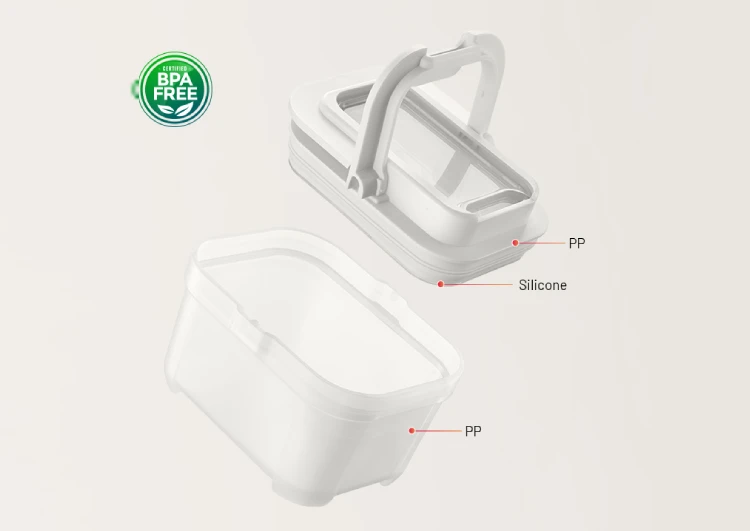 Plastic Food Storage Containers with Moisture-proof Sealed Lids #99352001 (8)