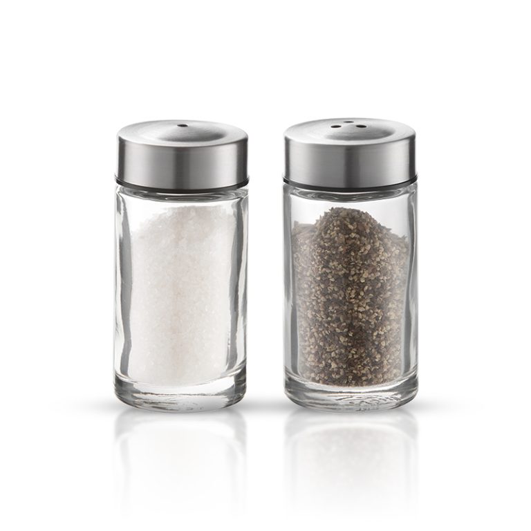 Glass Salt Shaker Set #7902A00301