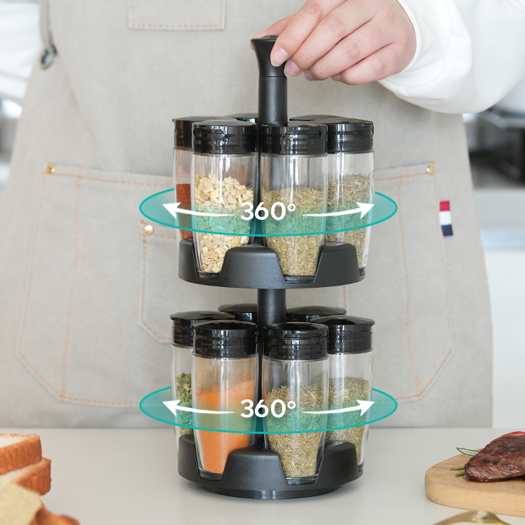 Lazy Susan Spice Rack Organizer #7880200301 (3)