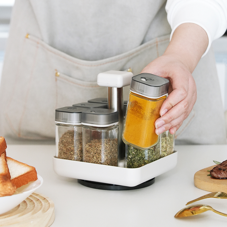 Revolving Spice Rack Set #78752003A (2)