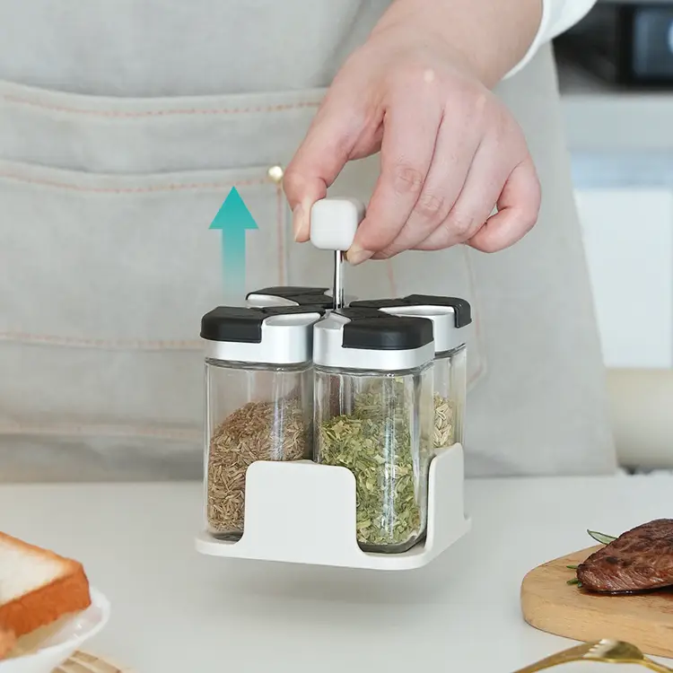 Small Spice Rack with Spices #79342002