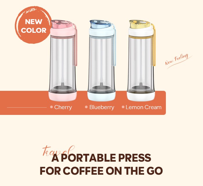 A Portable Press For Coffee On The Go
