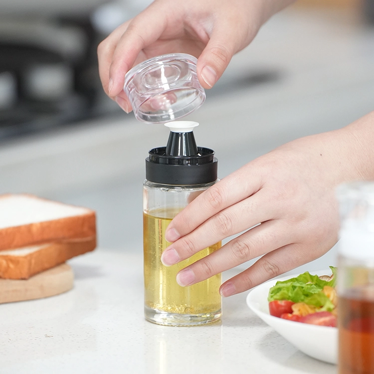 Glass Oil Pourer Bottle Silicone Spout #88441001 (6)