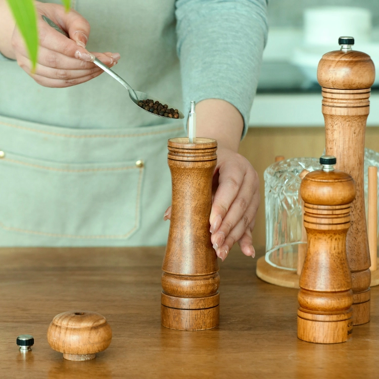 Wooden Salt Pepper Grinder #8489900601 (3)