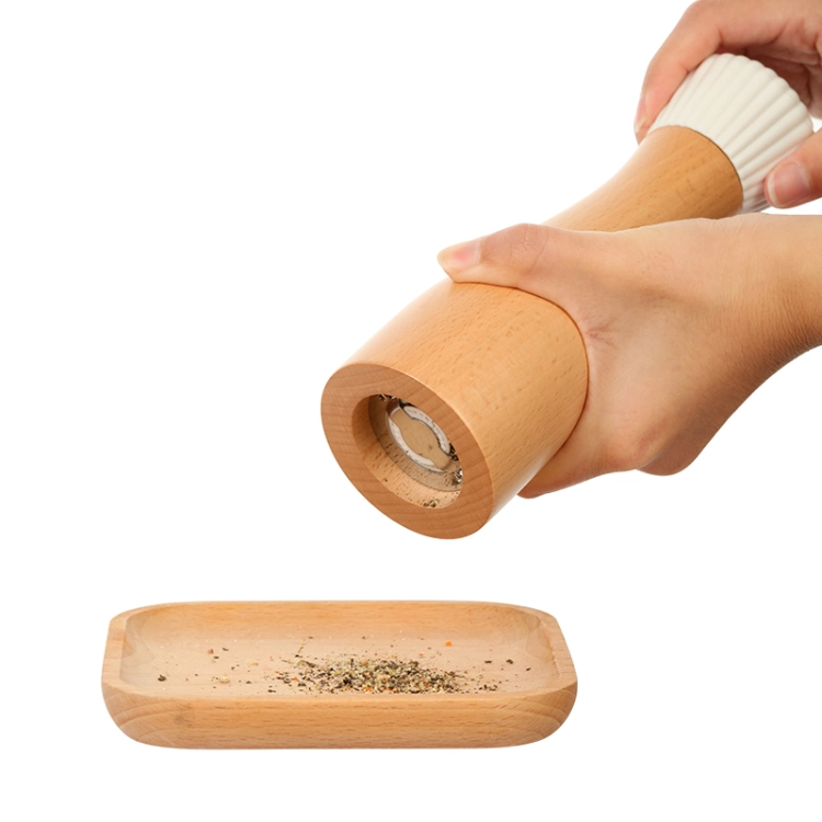 Wooden Salt and Pepper Grinders #89749002 (1)