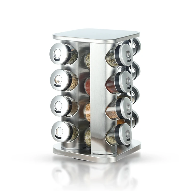 Revolving Stainless Steel Spice Rack#79420004 (8)