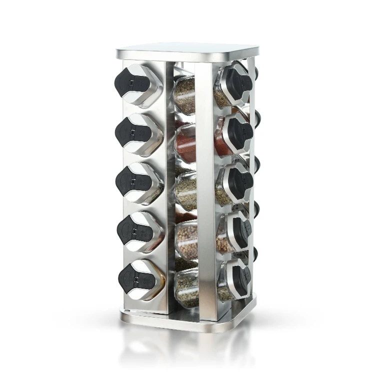 Stainless Steel Rotating Spice Rack #79342008 (10)