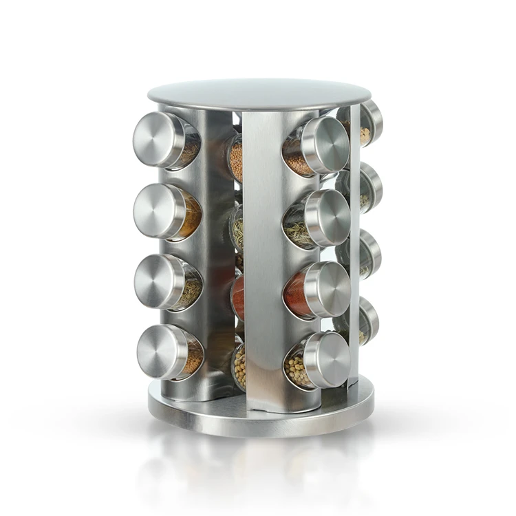 Stainless Steel Spinning Spice Holder #7941A004 (7)