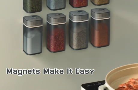 magnetic spice jars