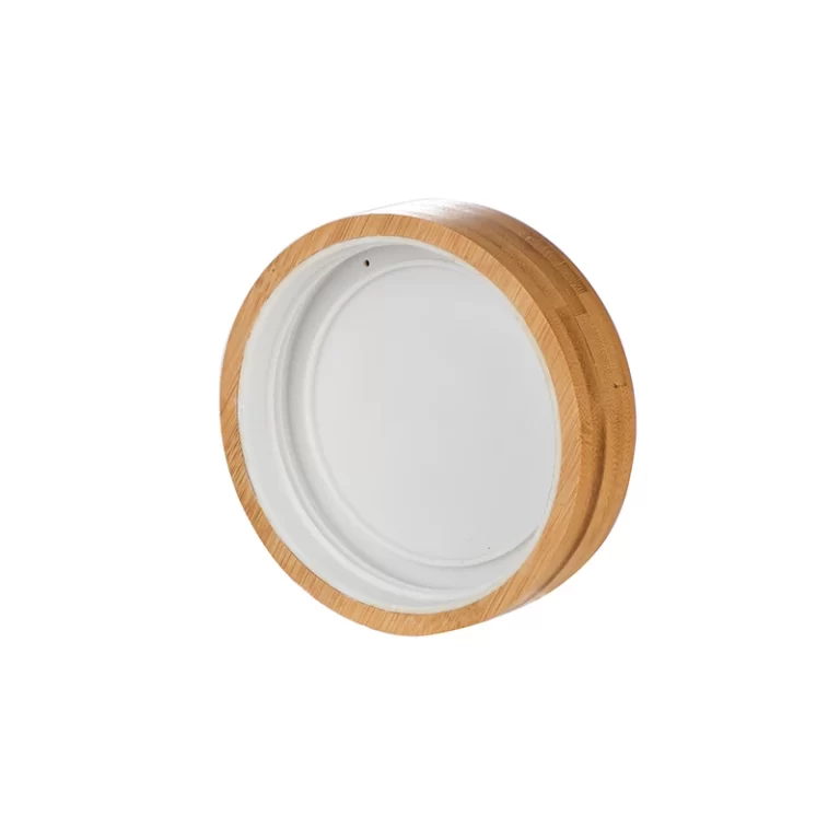 Large Glass Canister with Wood Lid #98739001