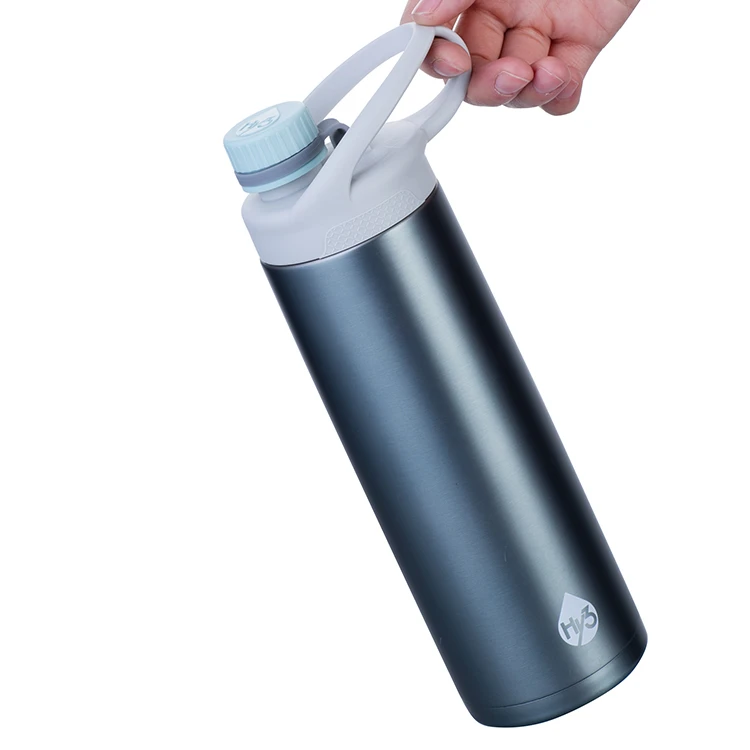 RVS Gym Waterfles met Handvat #6855A002