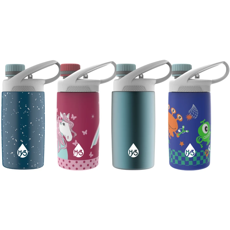 RVS Gym Waterfles met Handvat #6855A002