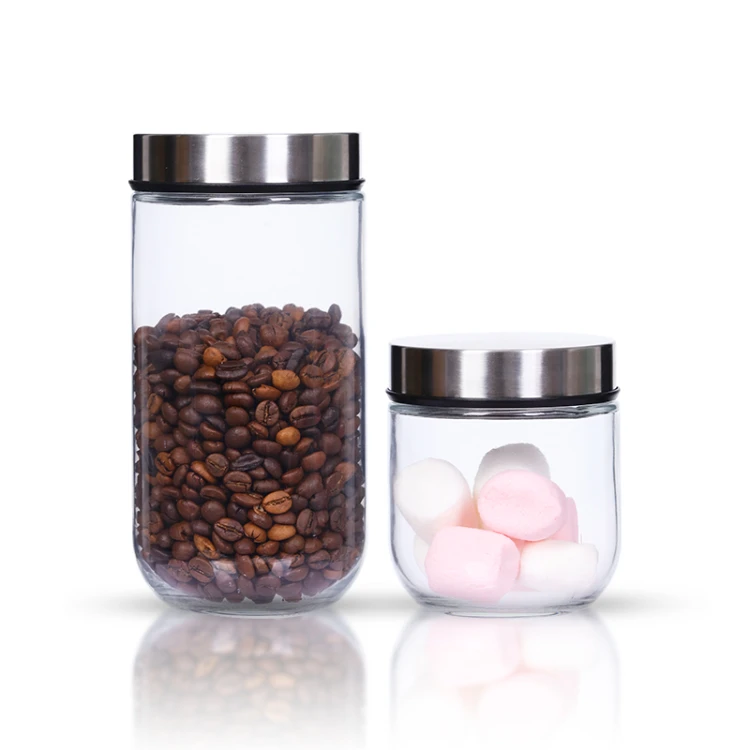 Wholesale Glass Container Stainless Steel Lid#9803A003