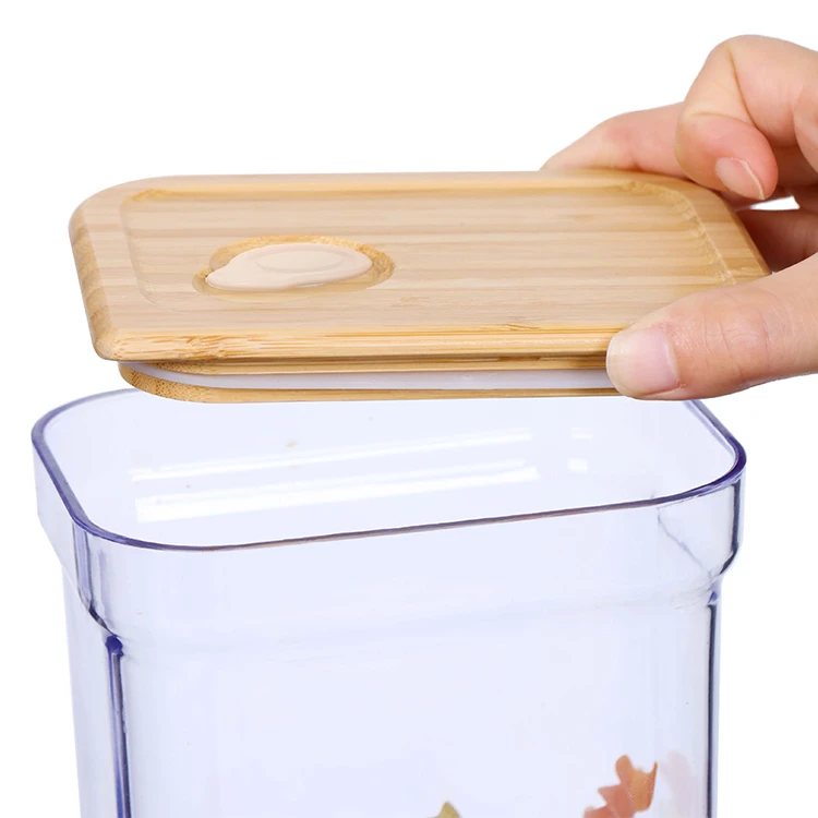 Bamboo Lid Jars for Kitchen #98179000