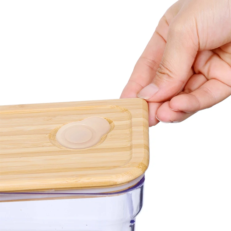 Bamboo Lid Jars for Kitchen #98179000