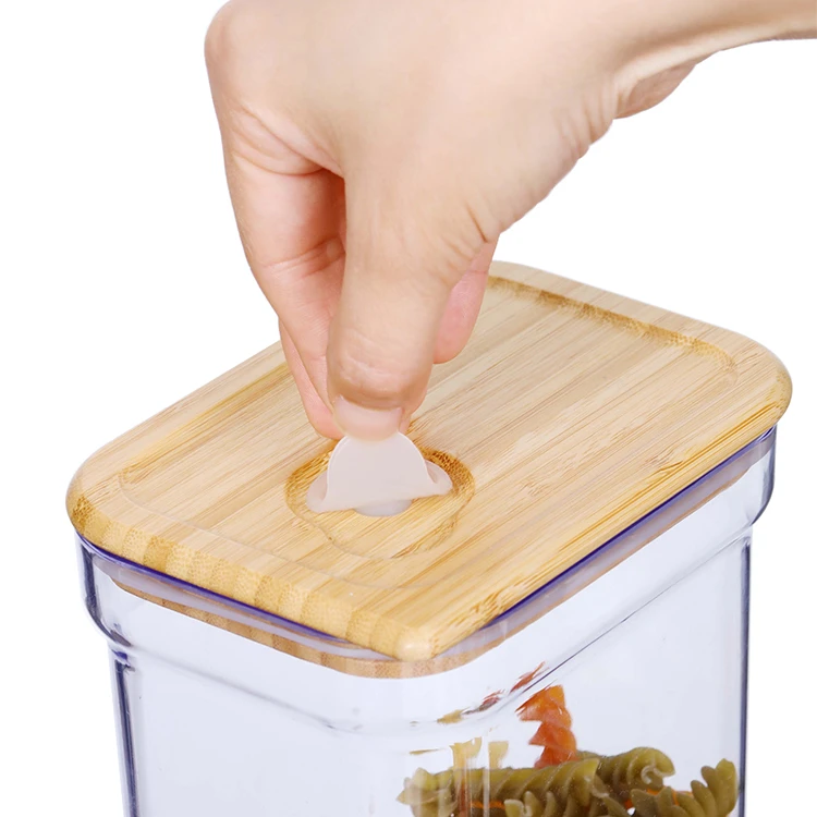 Bamboo Lid Jars for Kitchen #98179000