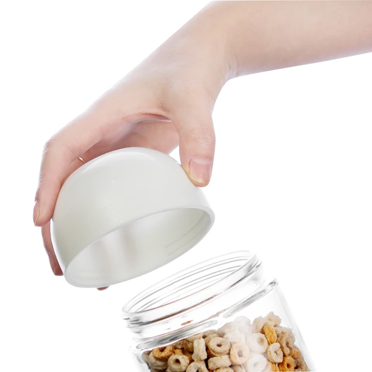 Kitchen Glass Jars Measured Screw Lids #98401001