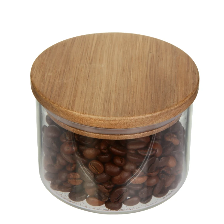 Glass Jar with Bamboo Lid Wholesale #99099000
