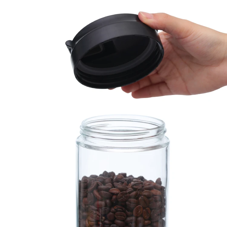 Glass Storage Jar Double Opening Lid #99202003