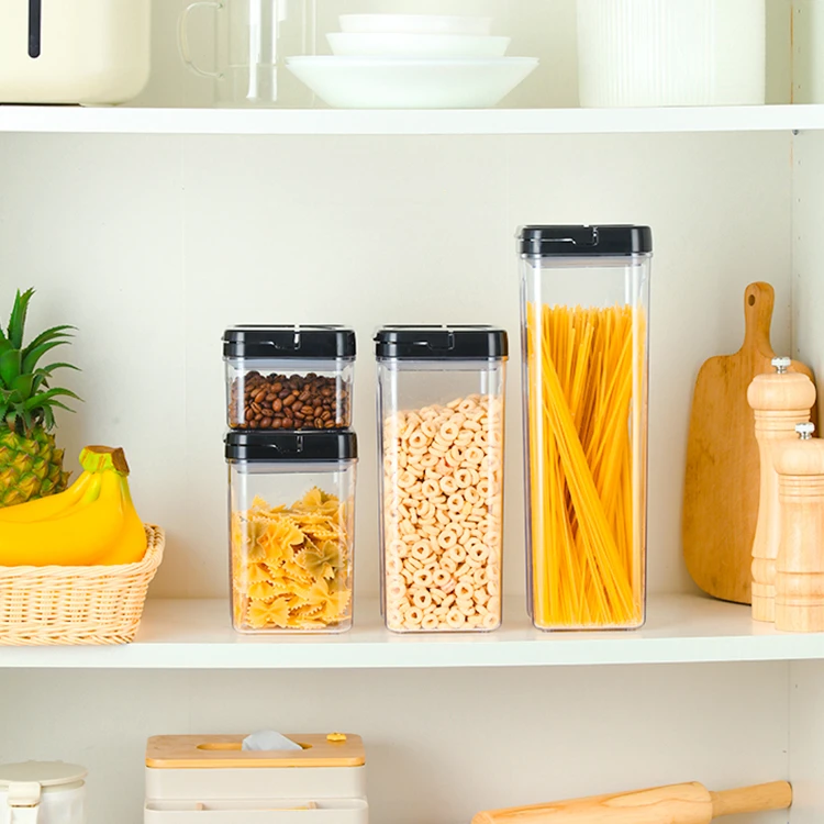 Stack the four available sizes for even more efficient use of space.