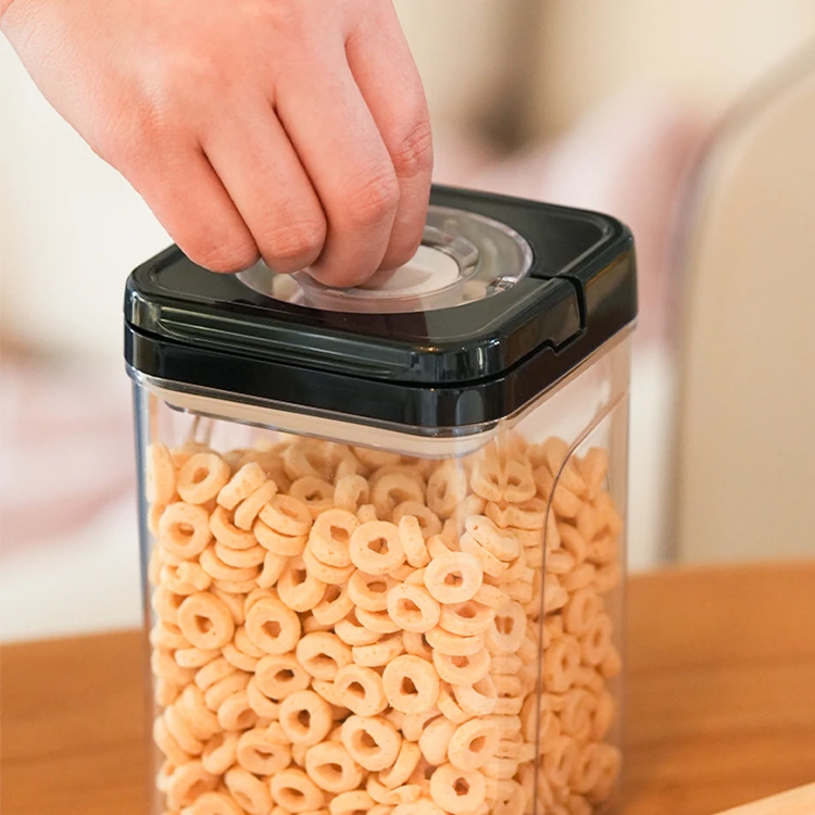 Airtight Plastic Storage Jar SAVE-THE-DATE LID #99262010