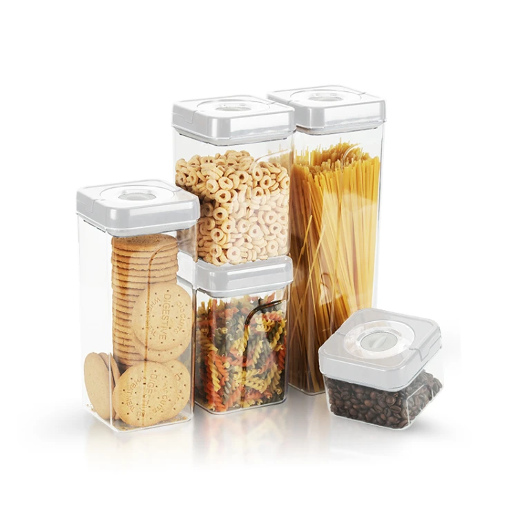 Airtight Plastic Storage Jar SAVE-THE-DATE LID #99262010