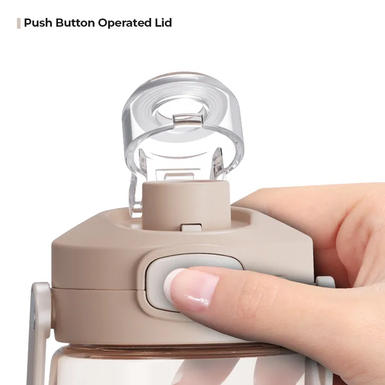 Reusable Tritan Gym Water Bottle with Measurements- Gradient #6985401201 (4)