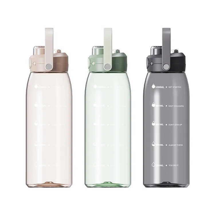 Stylish Motivational Water Bottle with Times #69796001 (1)
