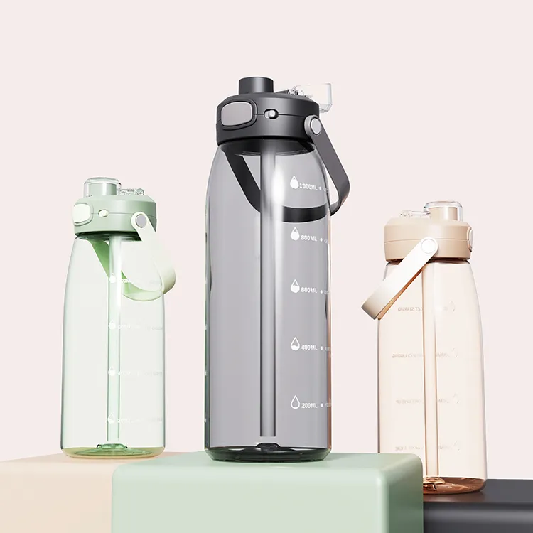 Stylish Motivational Water Bottle with Times #69796001 (5)