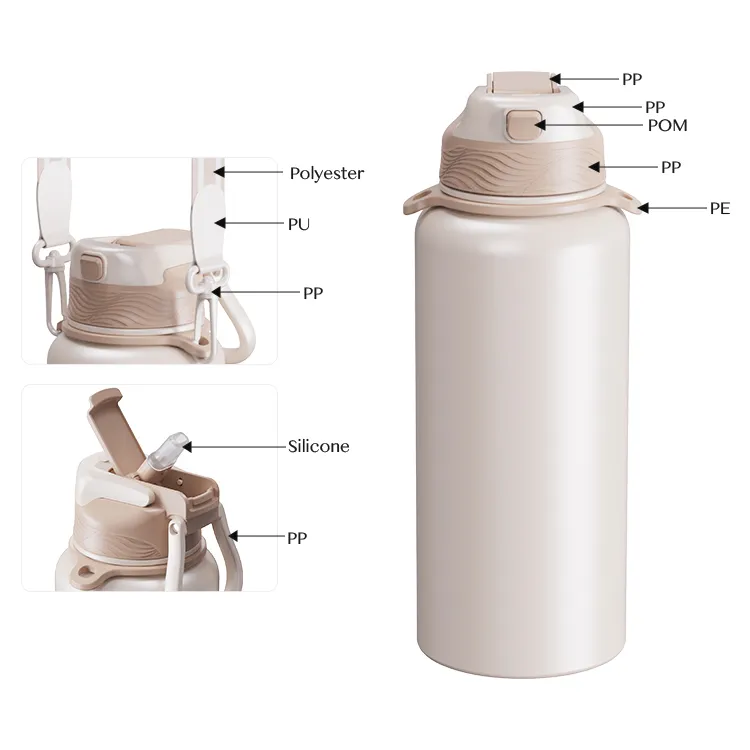 Double Drink Large Capacity Thermal Bottle #69906004 (1)