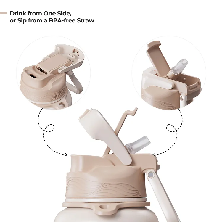 Double Drink Large Capacity Thermal Bottle #69906004 (5)