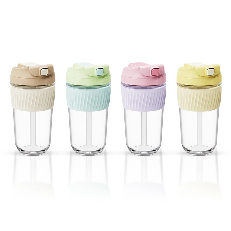 Glass Travel Cup with Lid and Straw #69613002 (8)