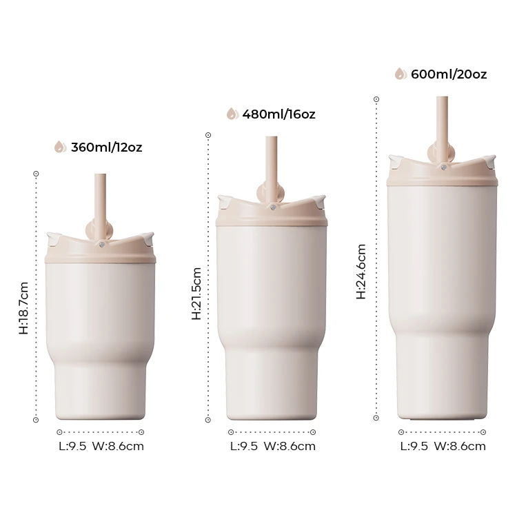Hot and Cold Water Tumbler - TRIPLE SIP #69666002 (1)