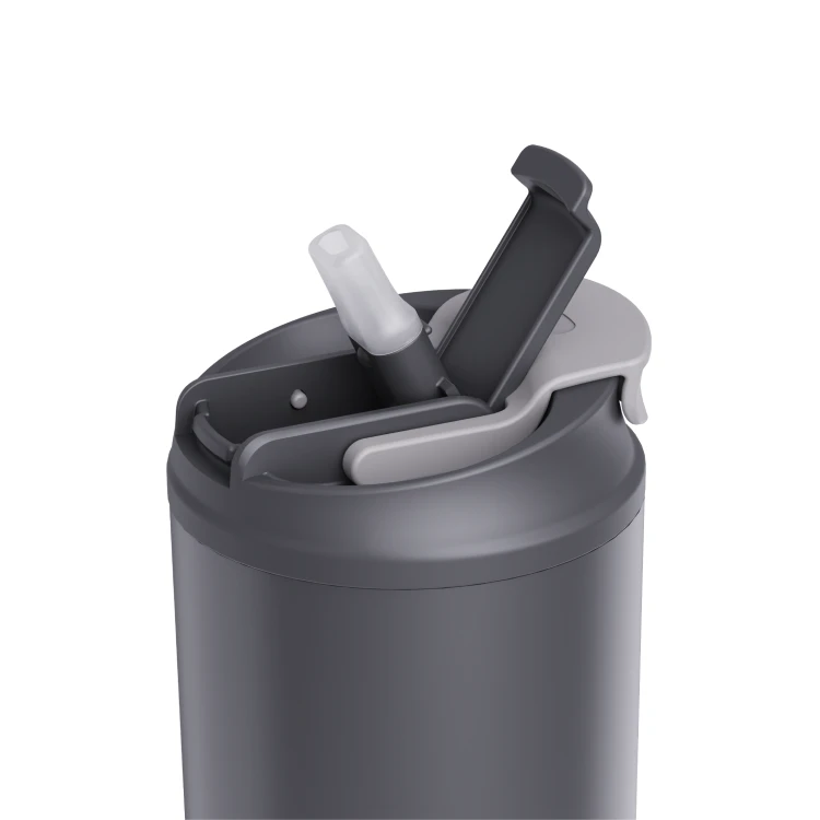Insulated Stainless Steel Cup with Lid and Straw #69696012 (2)
