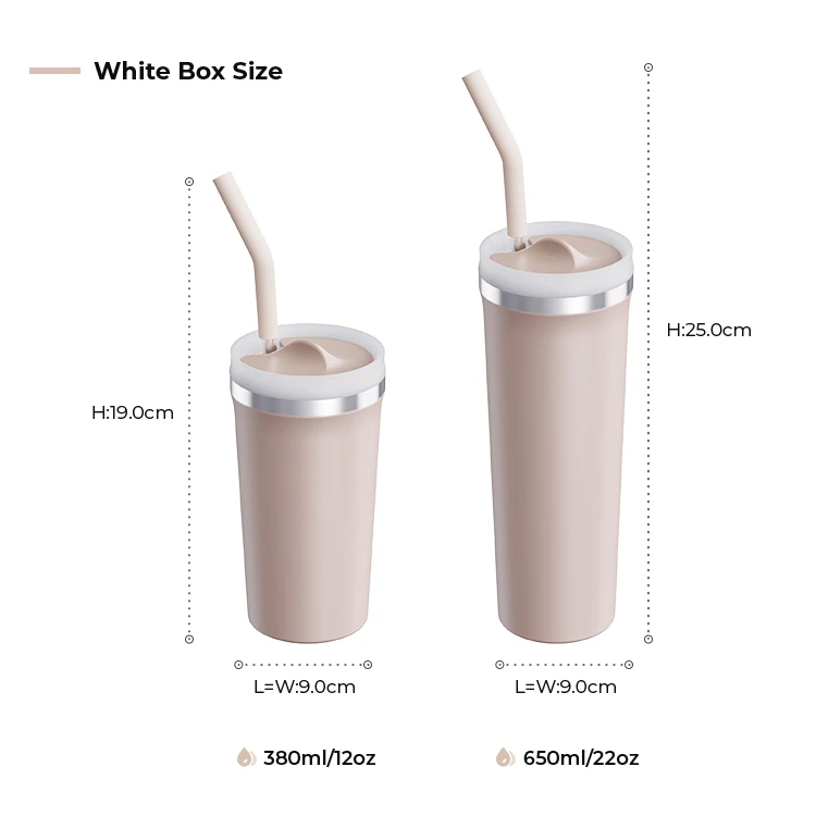 Insulated Tumbler with Straw - DUAL-OPTION #69921001 (1)