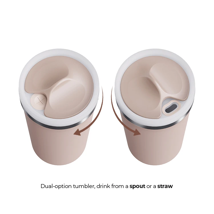Insulated Tumbler with Straw - DUAL-OPTION #69921001 (2)