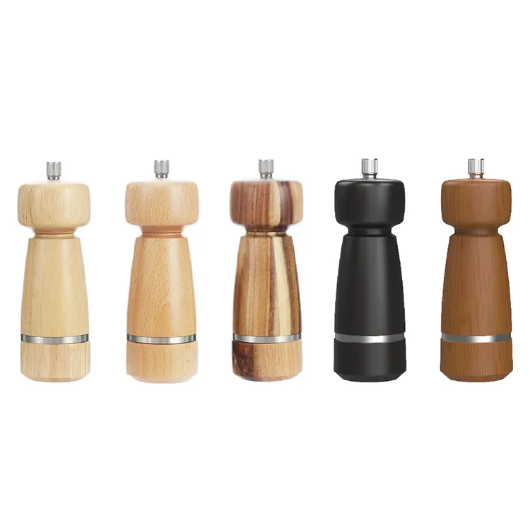 Wood Pepper and Salt Grinders - MONARCH RING #89899002 (4)