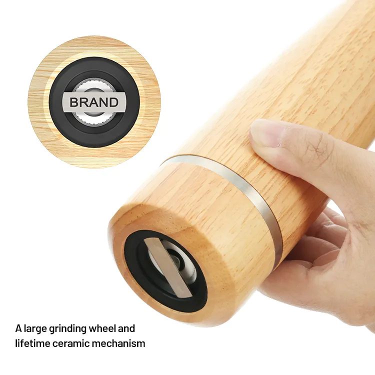Wood Pepper and Salt Grinders - MONARCH RING #89899002