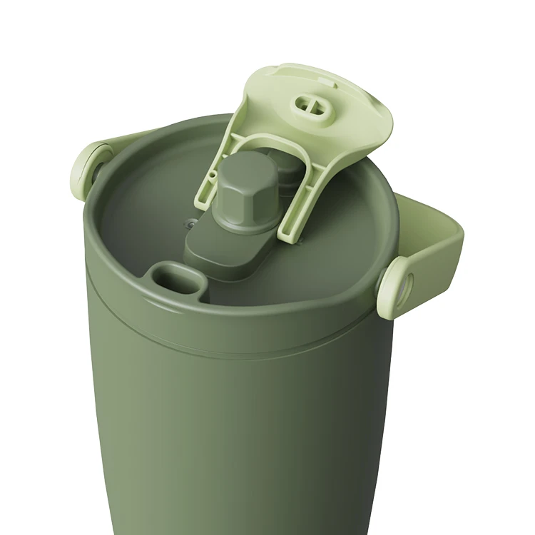 40 oz Steel Tumbler with Straw and Handle #68292001