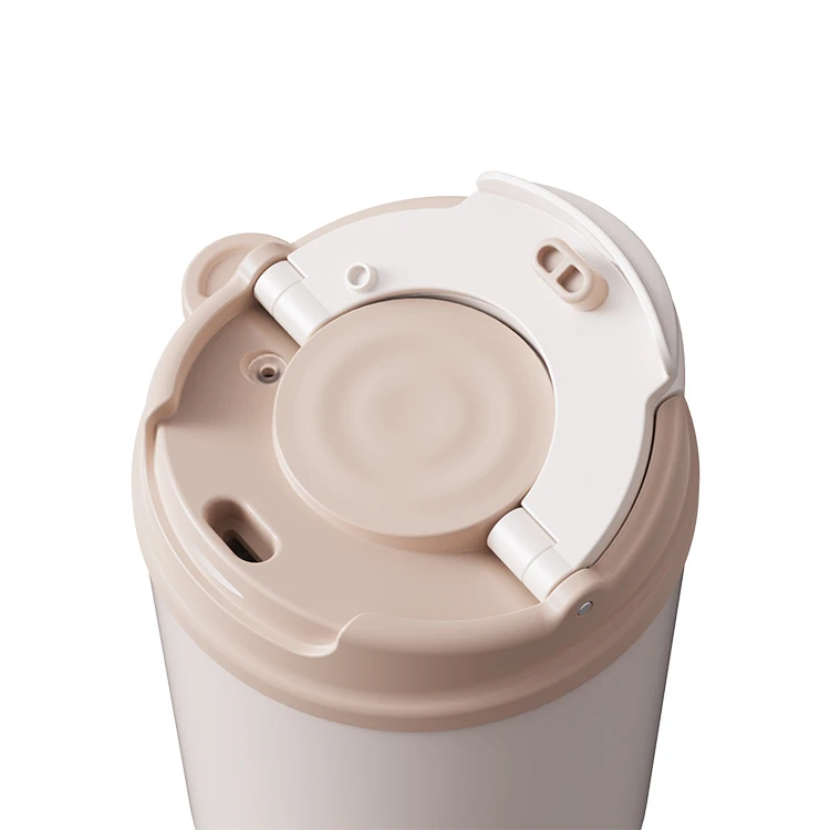 Edelstahl Reise Kaffeebecher - Doppel Sip #69666022 (2)