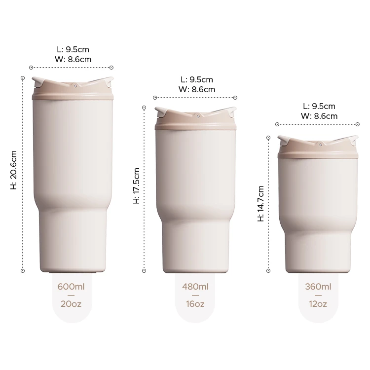Edelstahl Reise Kaffeebecher - Doppel Sip #69666022 (3)