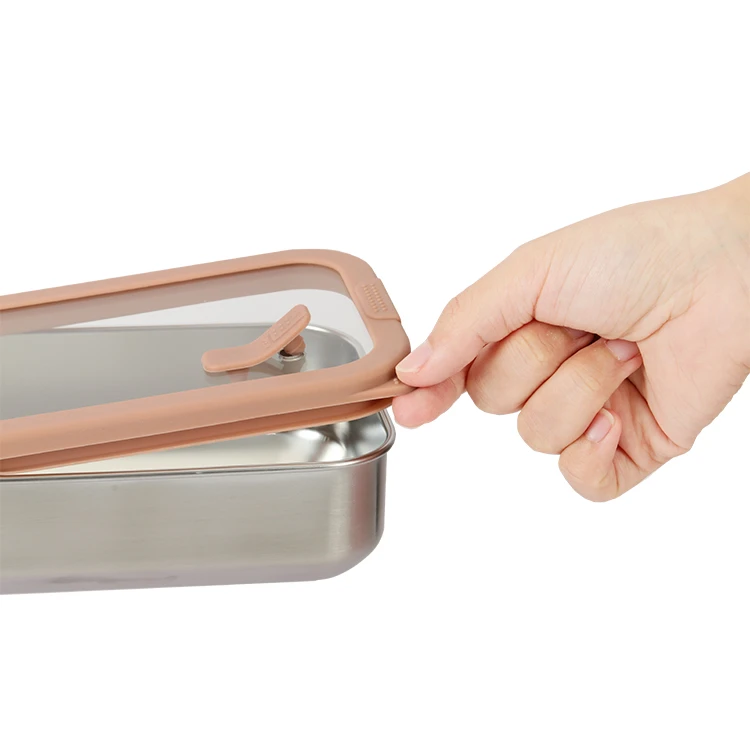 Stainless-steel Food Container Microwave Safe #99474001 (1)