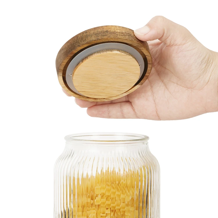 Kitchen Textured Glass Storage No-plastic Design #99469001