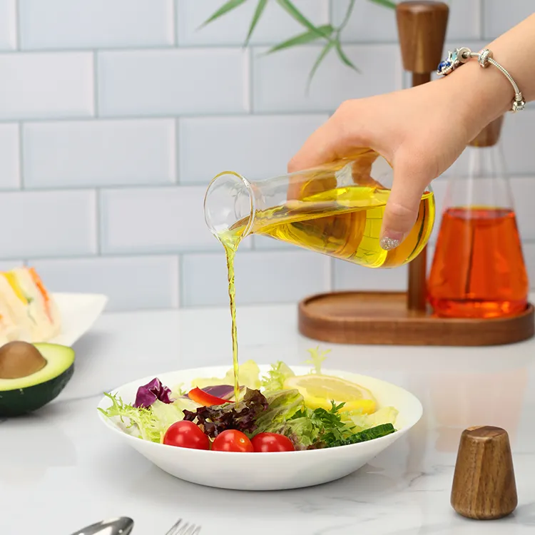 Olive-Oil-Glass-Bottles-with-Rack-Eco-friendly