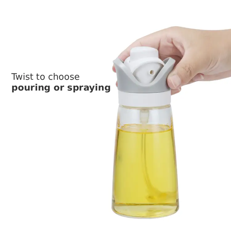 2 in 1 Glass Oil Sprayer and Dispenser 79531001 (1)