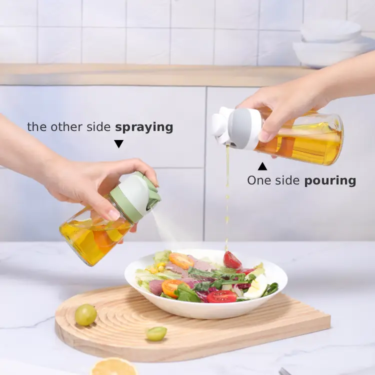 2 in 1 Glass Oil Sprayer and Dispenser #79531001