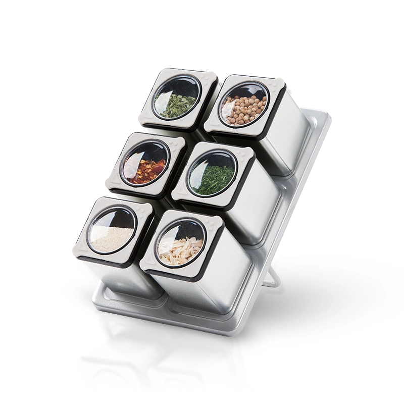 SinoGlass’s magnetic spice jars