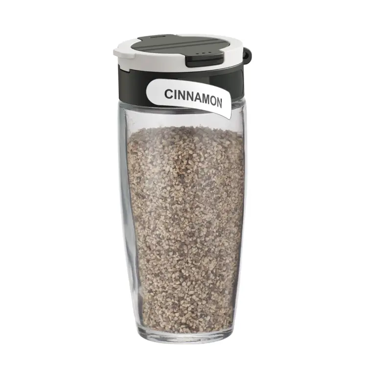 Rotating Spice Rack & Jars Set - Dual Dispensing, Easy Fill #86512002