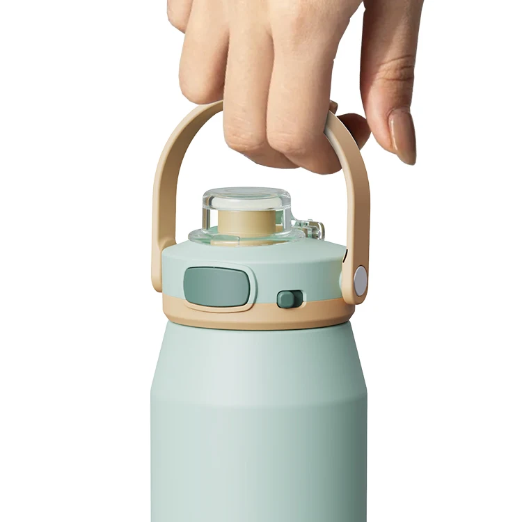 Double Wall Stainless Steel Drink Bottle - CLEARLOK LID