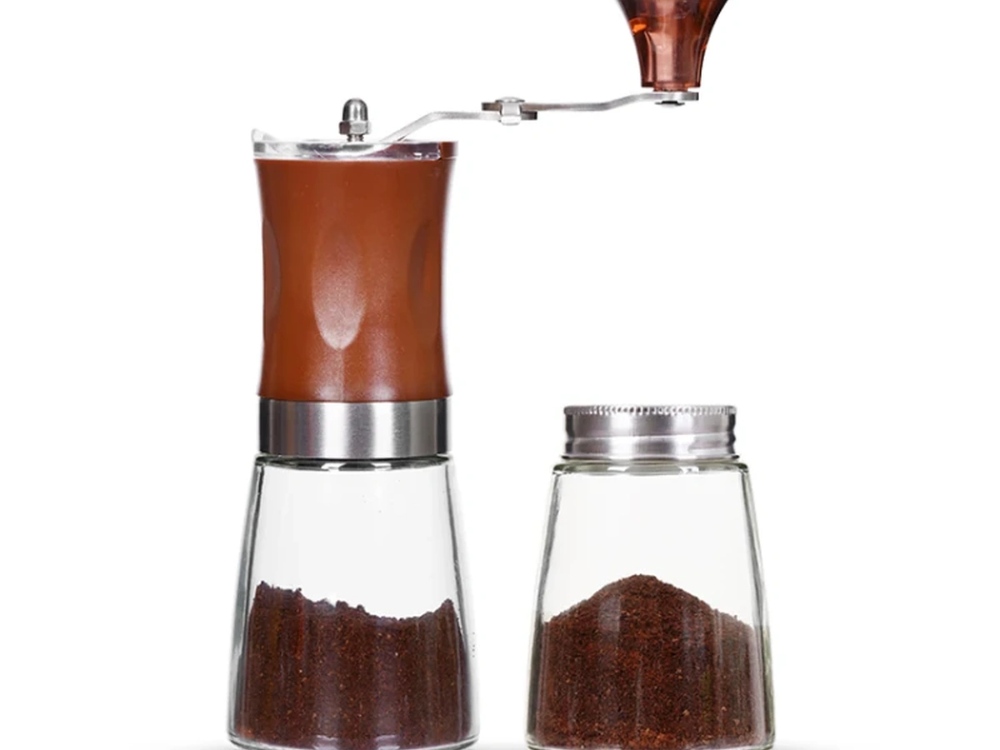 Glazen opvangbak voor gemalen koffie
